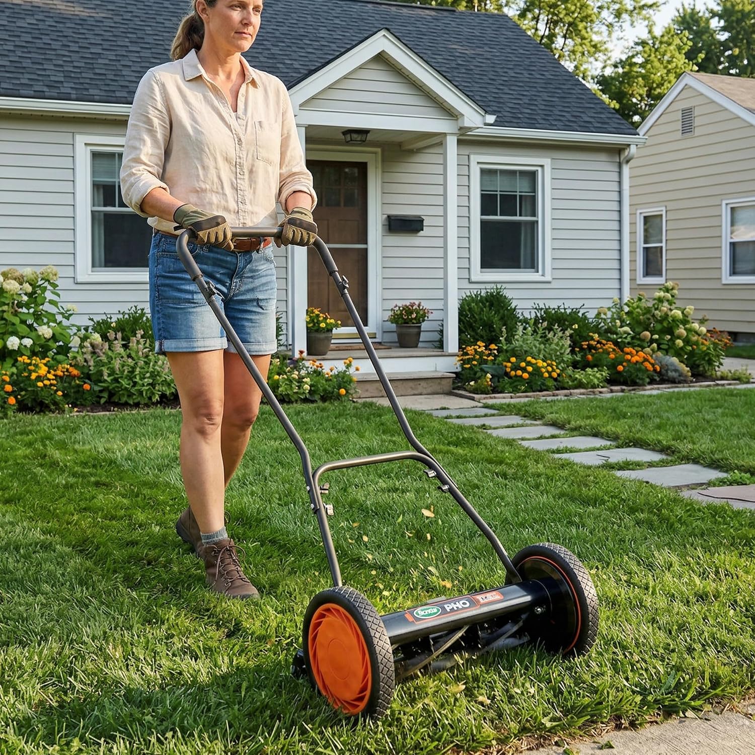 Scotts Outdoor Power Tools 2607-16S 16-Inch 7-Blade Push Reel Lawn Mower