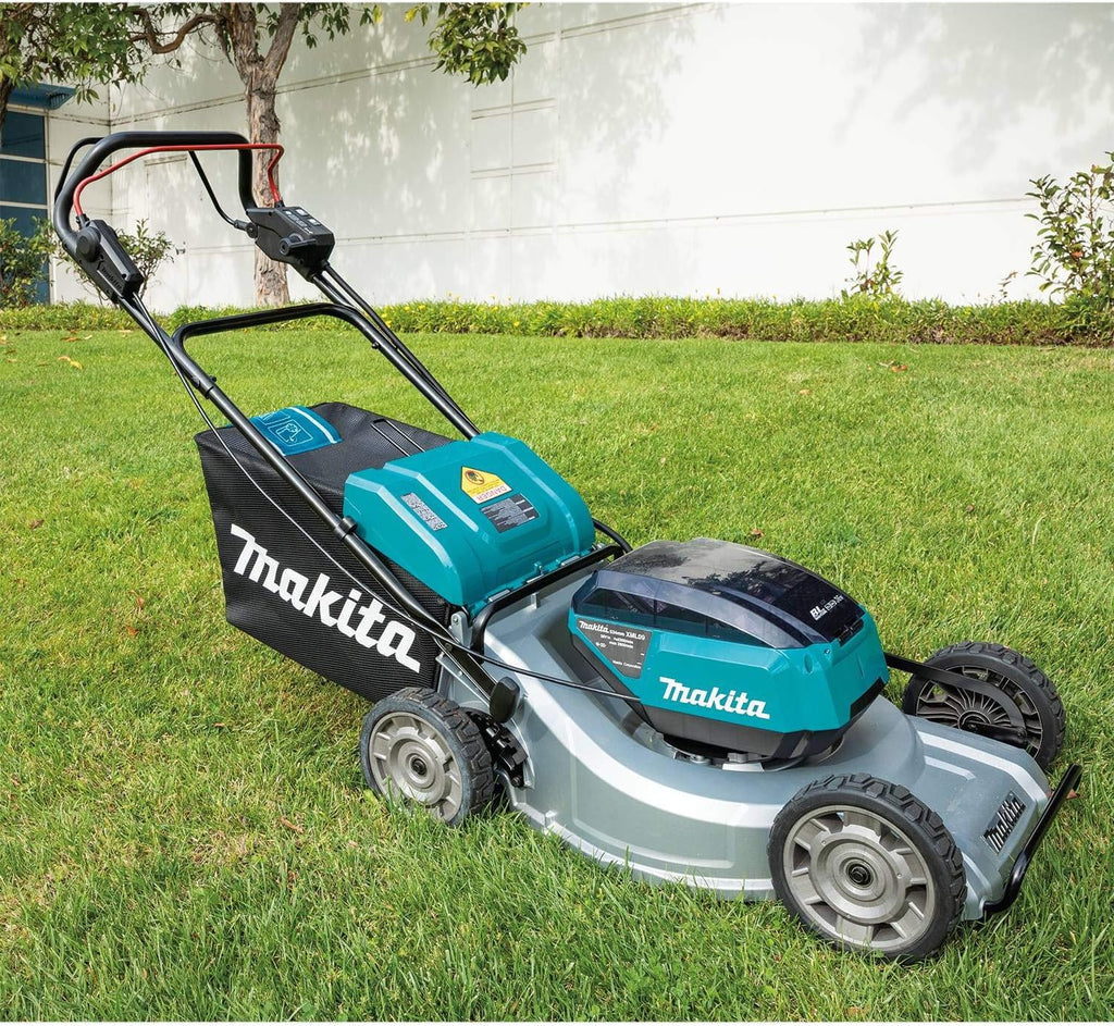 Makita XML09PT1 36V (18V X2) LXT® Brushless 21' Self-Propelled Commercial Lawn Mower Kit with 4 Batteries (5.0Ah)