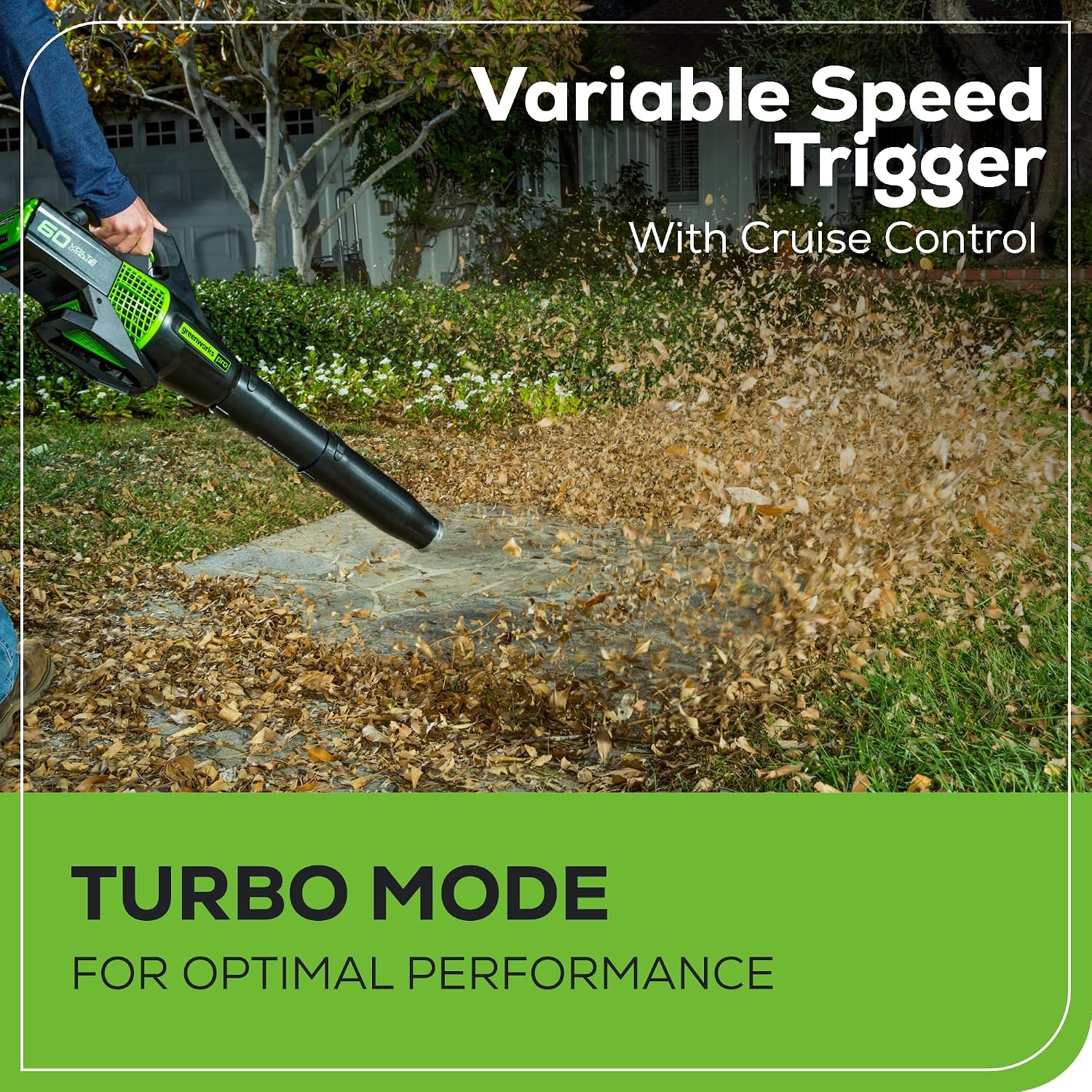 Greenworks 60V Cordless Yard Tool Combo Kit with 4.0Ah Battery & Charger – 13' Dual-Line String Trimmer and 540 CFM Leaf Blower