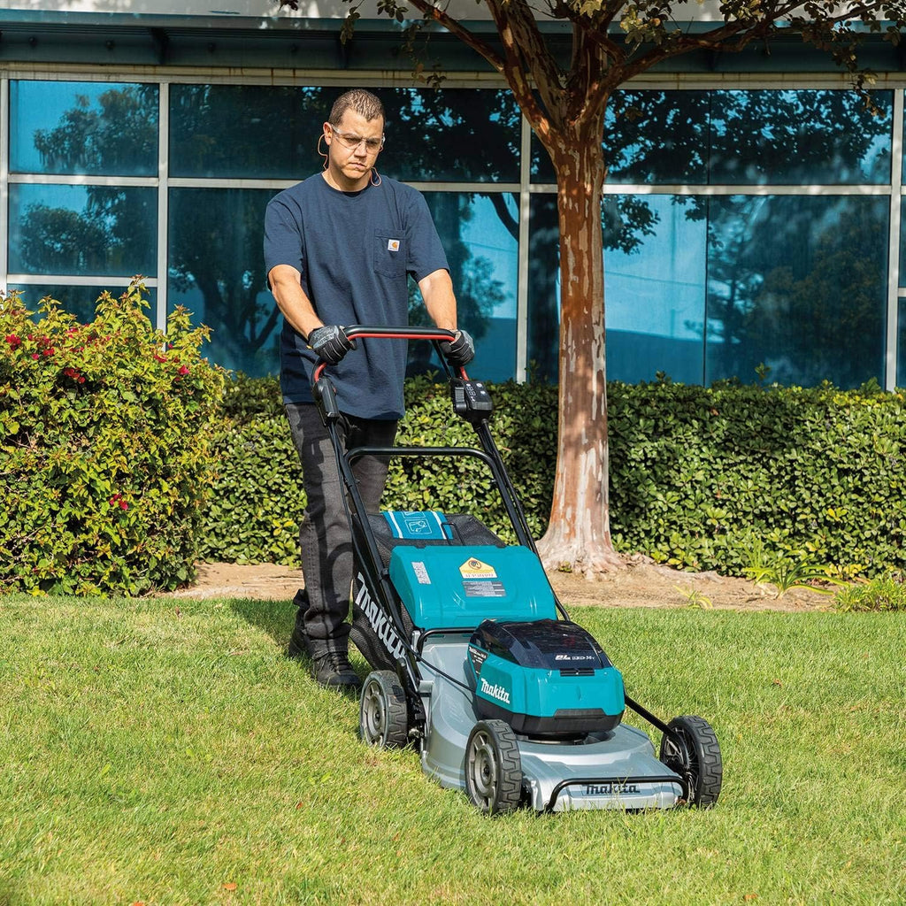 Makita XML09PT1 36V (18V X2) LXT® Brushless 21' Self-Propelled Commercial Lawn Mower Kit with 4 Batteries (5.0Ah)