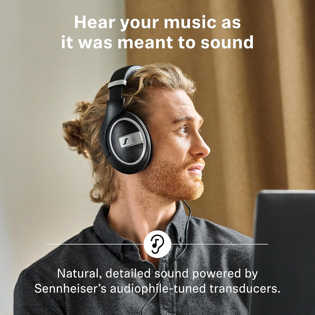 Sennheiser HD 599 - Open Headphones, Special Edition, Black, Wired