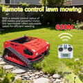 All-Terrain Remote-Controlled Lawnmower with a 31.5-Inch Mowing Width, Powerful 16hp Engine, and Brushless Motor Suitable for Mowing Medium to Large Lawns(SKD-452-80L)