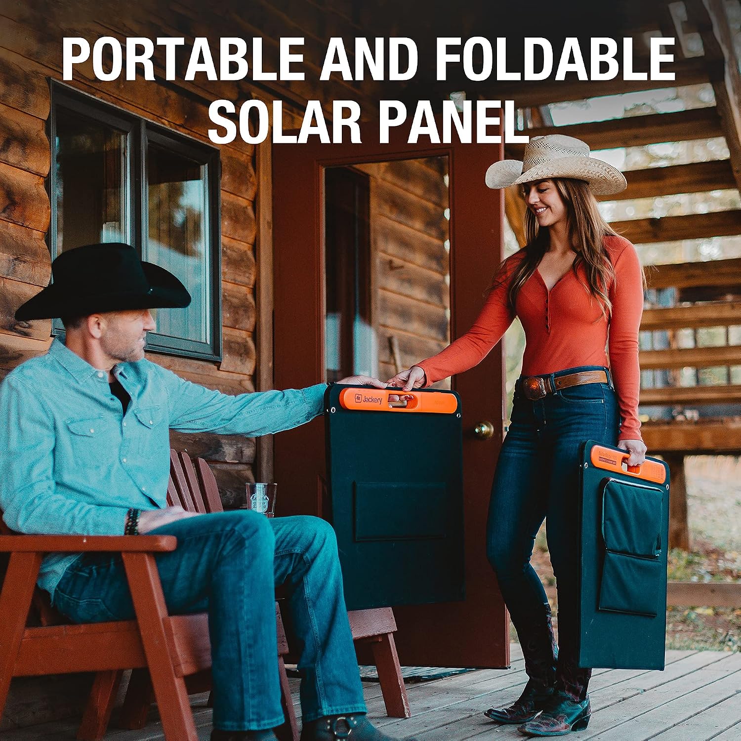 Jackery SolarSaga 100X Portable Solar Panel with USB Outputs for Phones for Explorer 240/300/500/1000/1500 Power Station (Renewed)