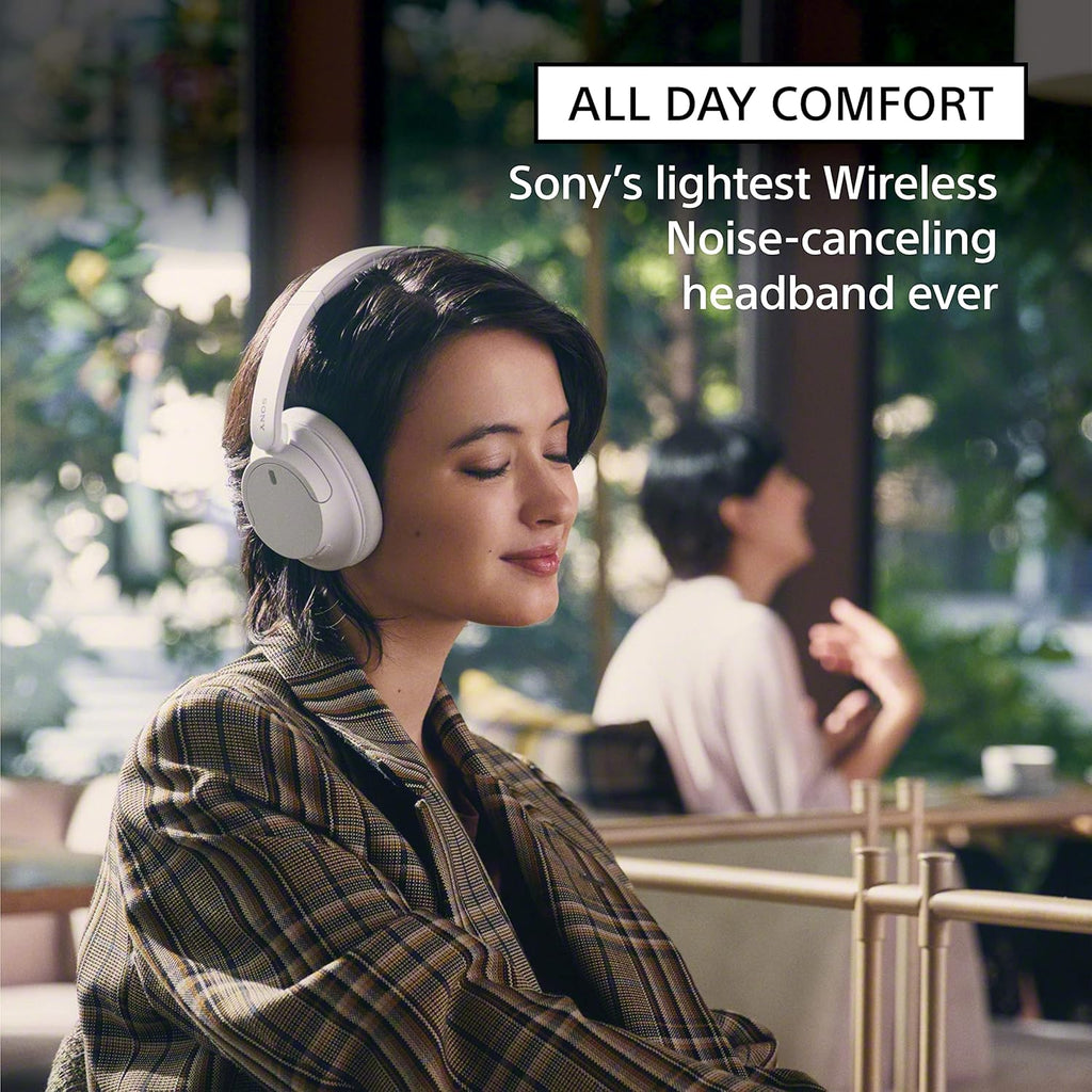 Sony WH-CH720N-BLACK Noise Canceling Headphones with Quick Charge with an Additional 1 Year Coverage (2023)
