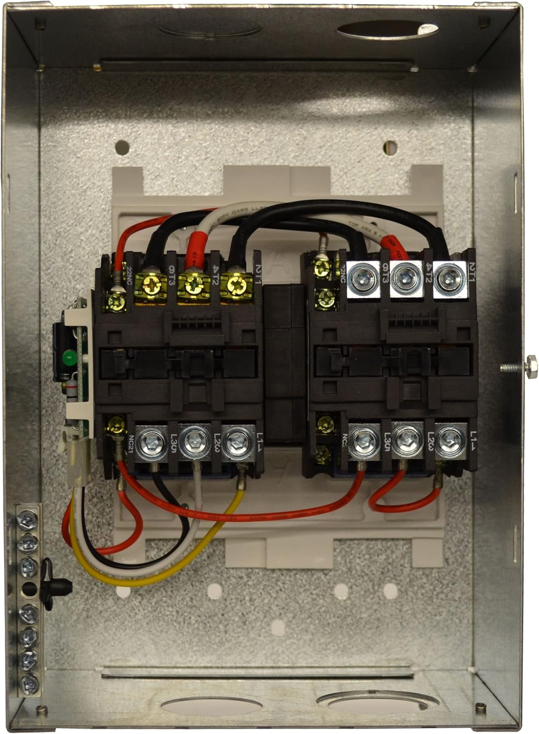 Go Power TS-50 50 Amp Automatic Transfer Switch, Inverter, Shore Power, Generator Compatible, Delay Switch for Safe Generator Operation, Easy Installation