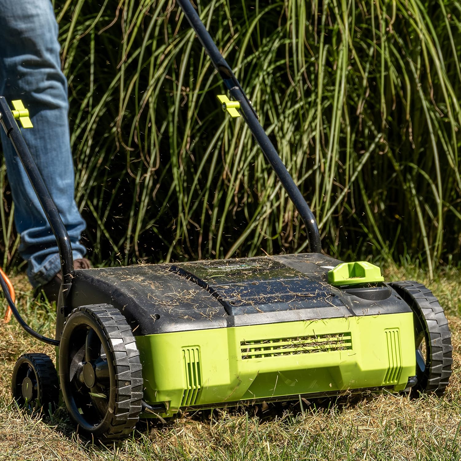 Earthwise 12-Amp 12-Inch Electric Corded Lawn Dethatcher